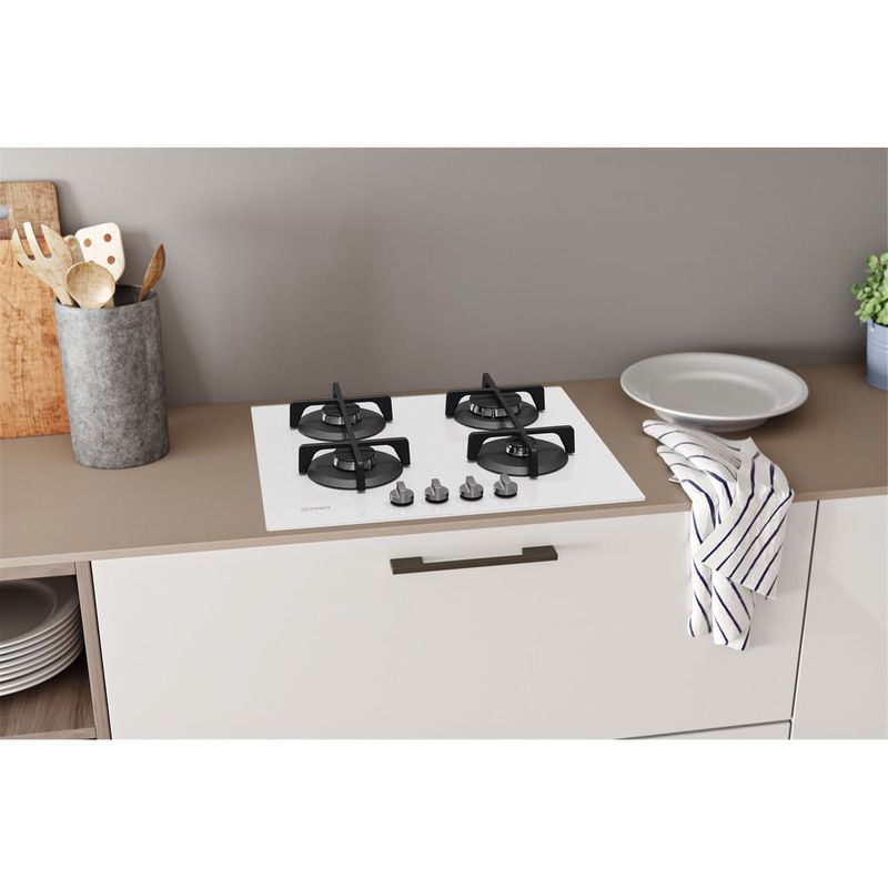 Indesit-ING-61T-WH-Bianco-Da-incasso-59-cm-Gas-4-Fornello-i-