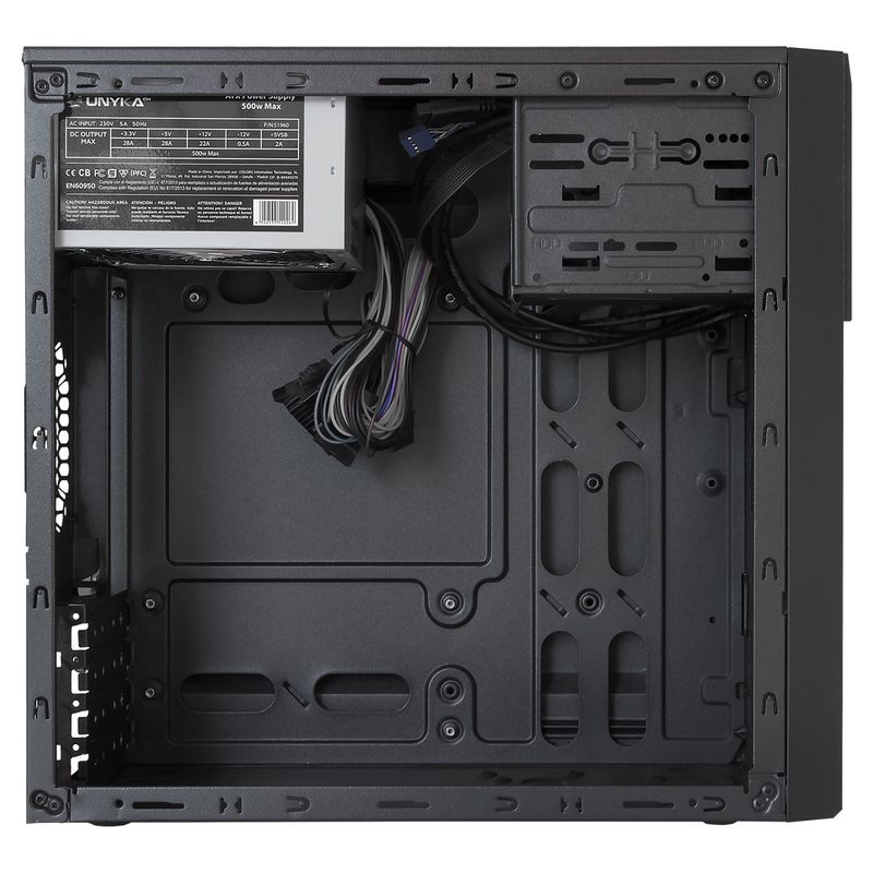 Custodia-Unykach-Aero-C20-MicroATX---Alimentatore-da-500-W-incluso---Dimensioni-unita-supportate-da-35--25----USB-A-3