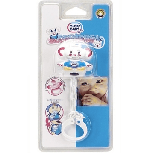 Mister-Baby-Proteggi-Succhietto-Topo-Bianco