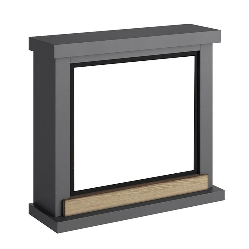 Cornice-Finto-Caminetto-Decorativo-Tagu-Hagen-in-Legno-MDF-Grigio