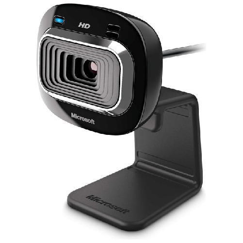 Microsoft-LifeCam-HD-3000-webcam-1-MP-1280-x-720-Pixel-USB-2.0-Nero