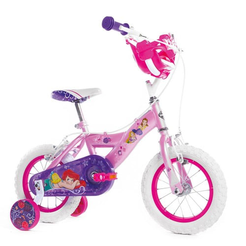 Bicicletta-da-Bambina-Princess-Ruota-12-Pollici-Bici-con-Rotelle-Freni