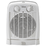 Bimar HF195 stufetta elettrica Interno Nero, Bianco 2000 W Riscaldatore ambiente elettrico con ventilatore