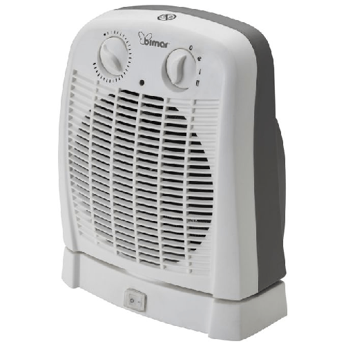 Bimar-HF195-stufetta-elettrica-Interno-Nero-Bianco-2000-W-Riscaldatore-ambiente-elettrico-con-ventilatore