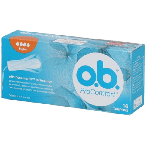 Jhonson & Jhonson S.P.A. o.b. ProComfort Super Assorbente interno 16 pz
