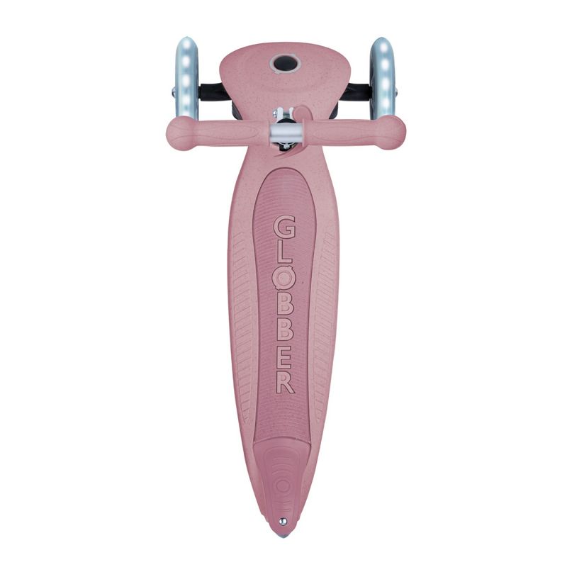 Monopattino-a-3-Ruote-con-Luci-per-Bimbo-con-Manubrio-Regolabile-Lampone