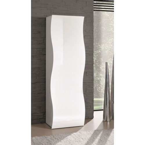 Armadio-1-Anta-190-Mobile-con-Mensole-Design-Originale-Bianco-per-Ingresso