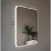 Specchio-da-Bagno-Rettangolare-70x80-da-Parete-con-Illuminazione-Perimetrale