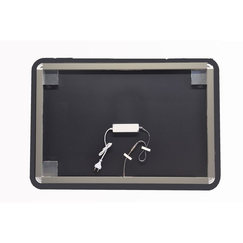 Specchio-da-Bagno-Rettangolare-70x80-da-Parete-con-Illuminazione-Perimetrale