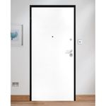Porta-Blindata-da-Interno-per-Ingresso-con-Pannelli-Bianchi-Classe-3-o-4