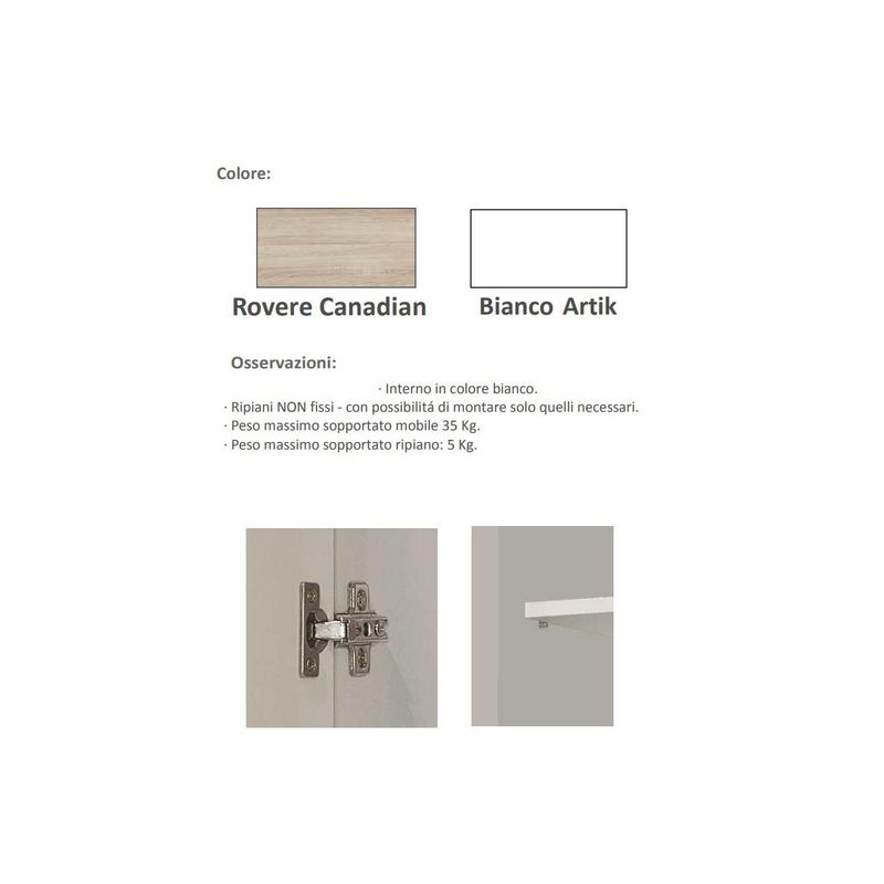 Scarpiera-in-Legno-Salvaspazio-Armadio-Portascarpe-Mobile-2-Ante-con-Ripiani