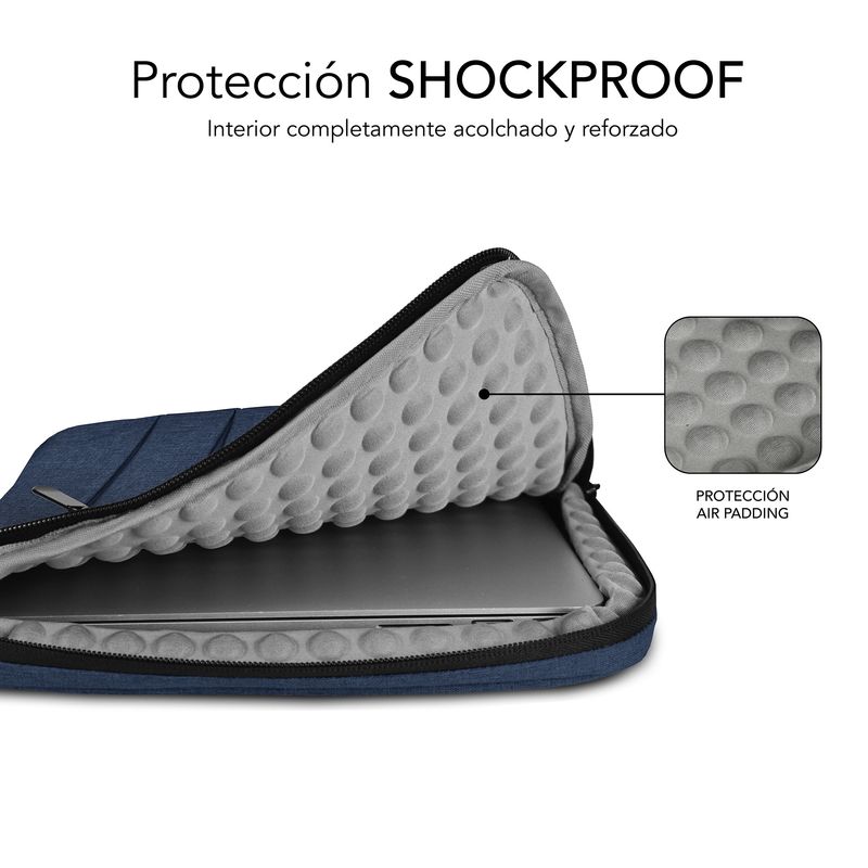 Subblim-Funda-Air-Padding-360---Proteccion-Total-para-Ordenadores-Portatiles---Medidas-380x275x30mm---Resistente-y-Repel