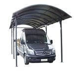 Carport-in-Alluminio-3.6x7.6-mt-Policarbonato-Posto-Auto-Tettoia-Camper-Furgoni