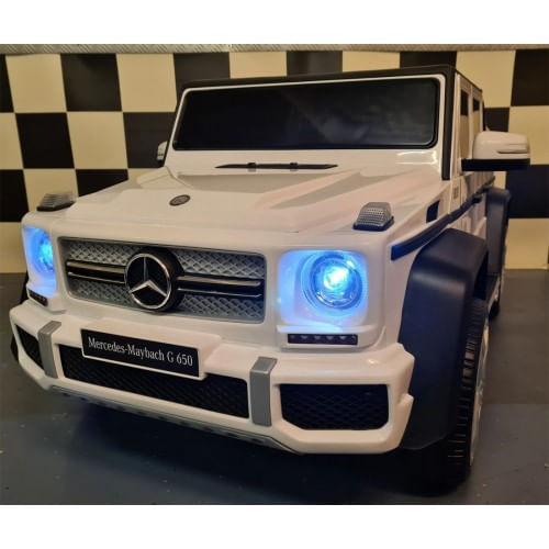 Macchina Elettrica per Bambini Mercedes Jeep G650 a Batteria 12 V Macchinina