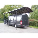 Carport-in-Alluminio-3.6x7.6-mt-Policarbonato-Posto-Auto-Tettoia-Camper-Furgoni