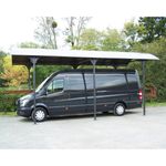 Carport-in-Alluminio-3.6x7.6-mt-Policarbonato-Posto-Auto-Tettoia-Camper-Furgoni