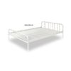 Letto-Matrimoniale-2-due-piazze-160x200-Rete-a-Doghe-in-Metallo-Camera-da-Letto