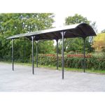 Carport-in-Alluminio-3.6x7.6-mt-Policarbonato-Posto-Auto-Tettoia-Camper-Furgoni