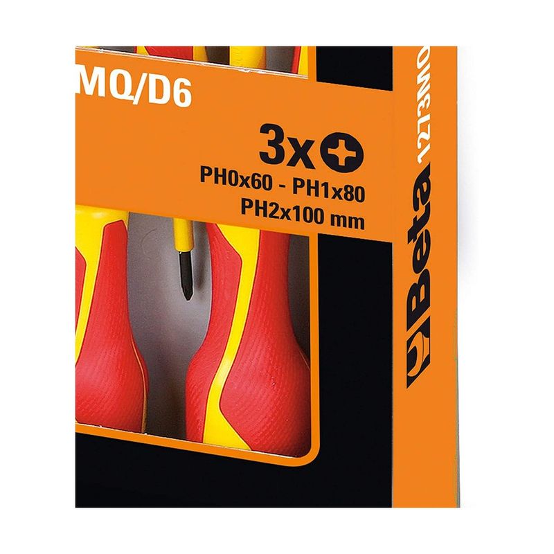 Kit-Giraviti-Beta-Elettricista-Isolati-Lama-Piatta-e-Punta-Philips-Professionali