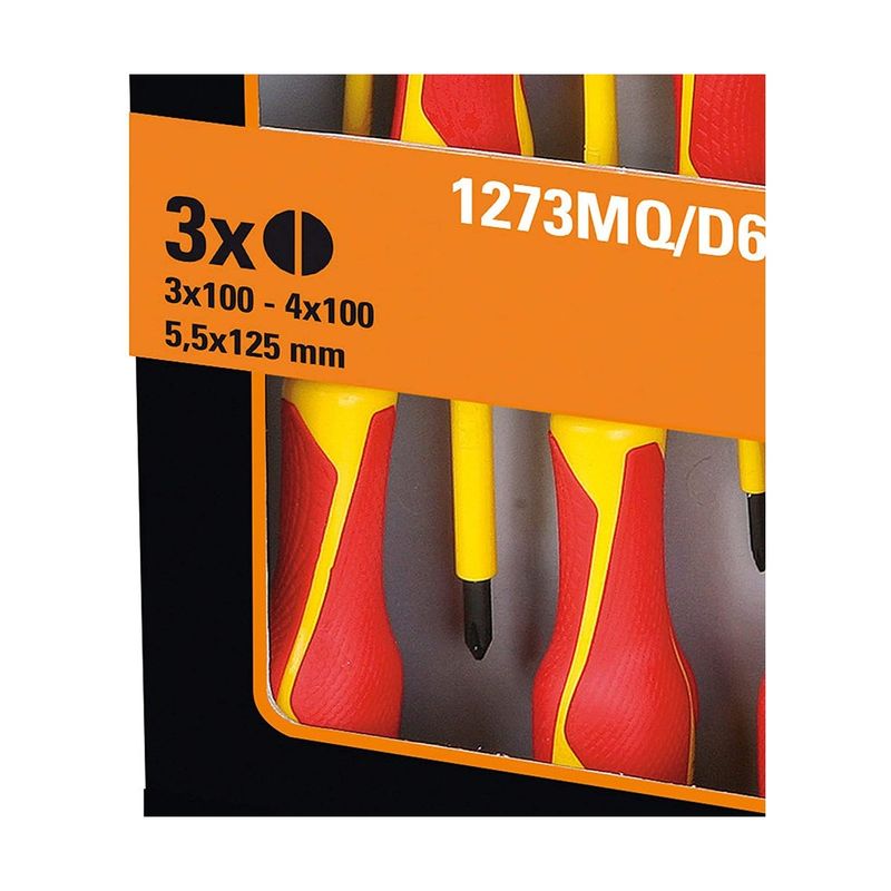 Kit-Giraviti-Beta-Elettricista-Isolati-Lama-Piatta-e-Punta-Philips-Professionali