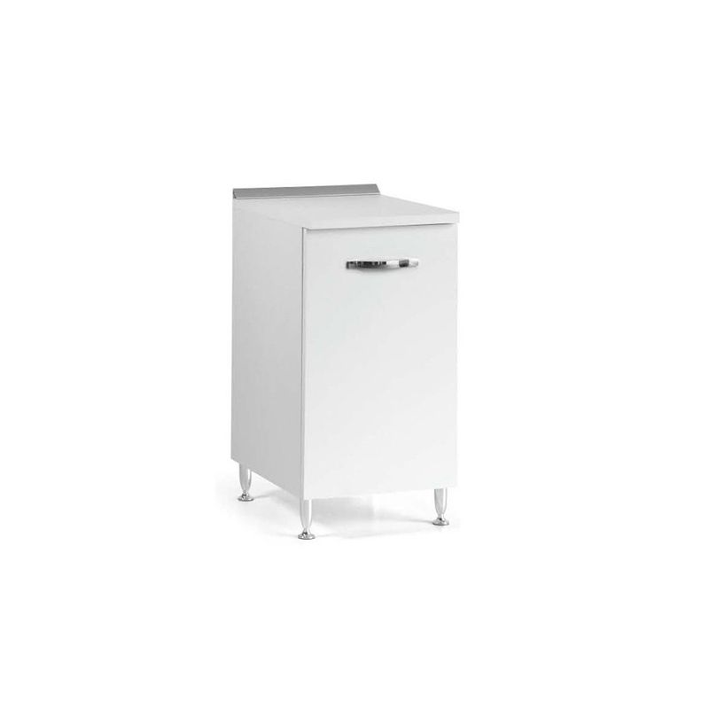 Mobile-Base-per-Cucina-Componibile-Dispensa-in-Legno-Bianco-40-cm-Larghezza