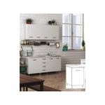 Mobile-Base-per-Cucina-Componibile-Dispensa-in-Legno-Bianco-40-cm-Larghezza