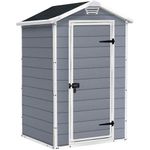 Keter Armadio Manor 129x103 cm Box da Giardino Keter in Resina