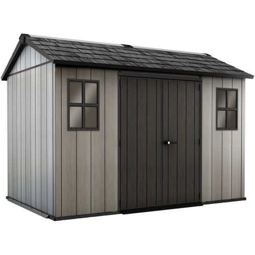 Casetta-Keter-con-Pavimento-Oakland-350x229-cm-Grigio