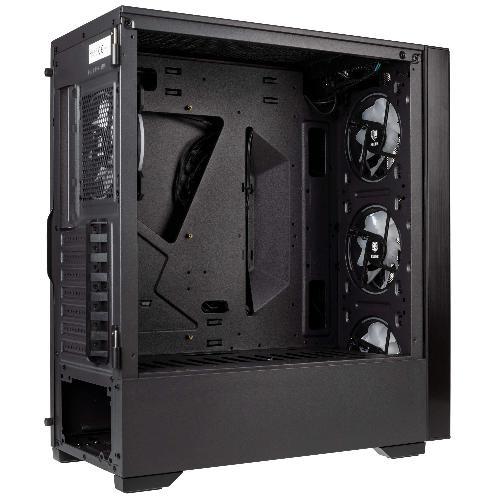 Kolink-Phalanx-V2-ARGB-Mid-Tower-Case-Pc-Gaming-Vetro-Temperato-Nero