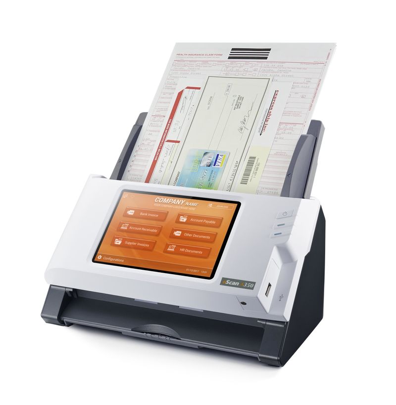 Plustek-eScan-A350-Enterprise-ADF---scanner-ad-alimentazione-manuale-600-x-600-DPI-A4-Nero-Bianco