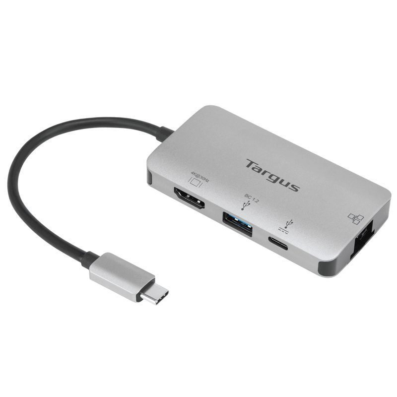 Targus-DOCK418EUZ-replicatore-di-porte-e-docking-station-per-notebook-Cablato-USB-3.2-Gen-1--3.1-Gen-1--Type-C-Grigio