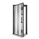 Porta-Blindata-con-Cerniere-a-Scomparsa-Filo-Muro-Telaio-Complanare-Rasomuro