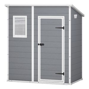 Keter Casetta Keter Manor 183x111 Addossata in Resina per Esterno Box Manor