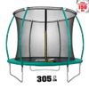 Trampolino-Tappeto-Elastico-305-cm-Diametro-Bambini-Rete-Sicurezza-da-Giardino