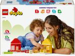 LEGO-DUPLO-10414-Attivita--Quotidiane--Mangiare-e-Andare-a-Letto-Giochi-per-Bambini-da-1.5-Anni-in-su-con-4-Animali-Giocattolo