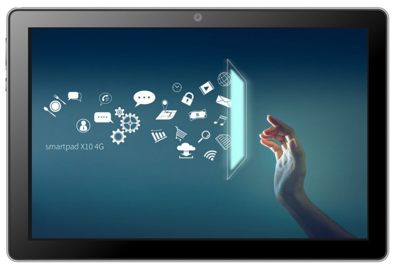 Mediacom-SmartPad-X10-4G-LTE-FDD-32-GB-256-cm--10.1--Spreadtrum-2-GB-Android-12-Go-edition-Nero