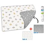 Tappeto Antitrauma per Bambini 200x150 Arrotolabile Tappetone Morbido