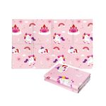 Pavimento-Antitrauma-Unicorno-120x90-Pieghevole-Tappeto-per-Bambini