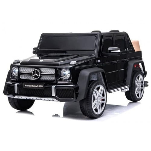 Macchina Elettrica per Bambini Mercedes Jeep Nera a Batteria 12 V Macchinina