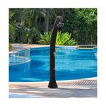Doccia-Solare-da-Giardino-44-litri-Blu-Miscelatore-per-Esterno-Piscina-Campeggio