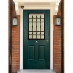 Porta-Blindata-Classica-con-Vetro-per-Esterno-Portoncino-Blindato-Vetrato-Verde
