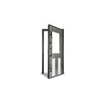 Porta-Blindata-Classica-con-Vetro-per-Esterno-Portoncino-Blindato-Vetrato-Verde
