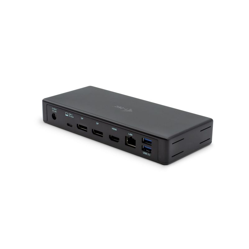 i-tec-C31TRIPLEDOCKPD-replicatore-di-porte-e-docking-station-per-laptop-Cablato-USB-3.2-Gen-2--3.1-Gen-2--Type-C-Nero