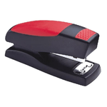 Petrus 435 Stapler da golf - Fino a 30 fogli - chiuso, aperto e inchiodato - colore rosso