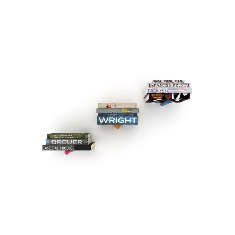 Mensole-a-Scomparsa-Colorate-Porta-Libri-Moderne