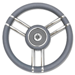 RUOTA TIMONE T27 GRIGIO Ø MM.350