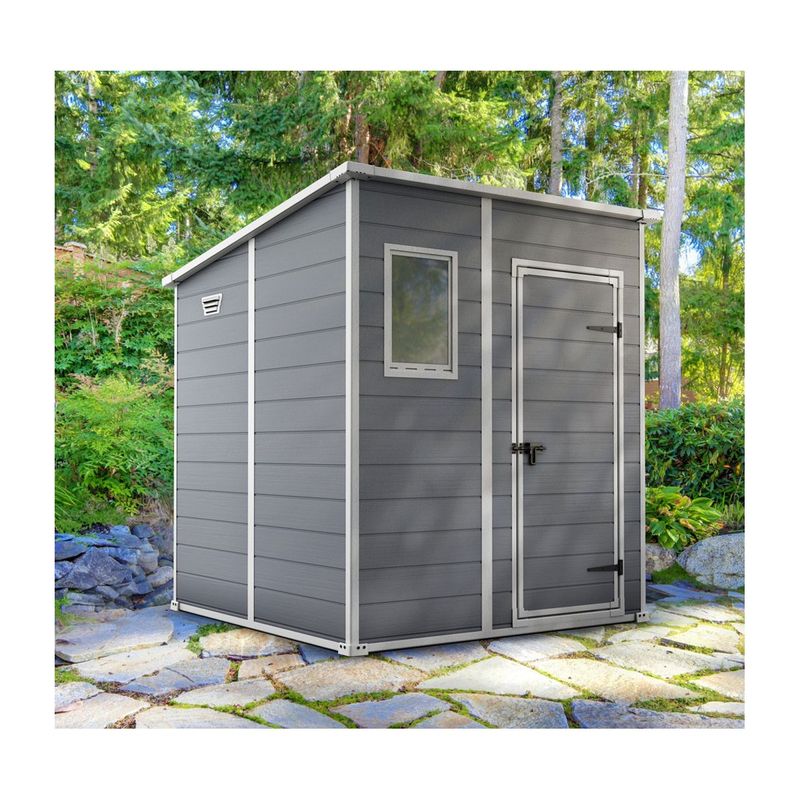 Casetta-in-Resina-Manor-Pent-da-Giardino-Keter-183x185-cm-per-Attrezzi