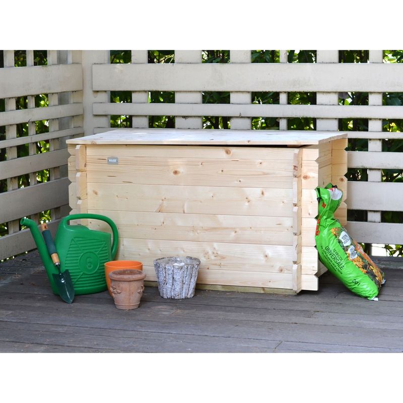 Cassapanca-Contenitore-Baule-in-Legno-100-cm-Multiuso-con-Coperchio