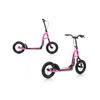 Monopattino-Rosa-Ruote-12-Pollici-Gonfiabili-Raggi-Freno-Posteriore-Giocattolo