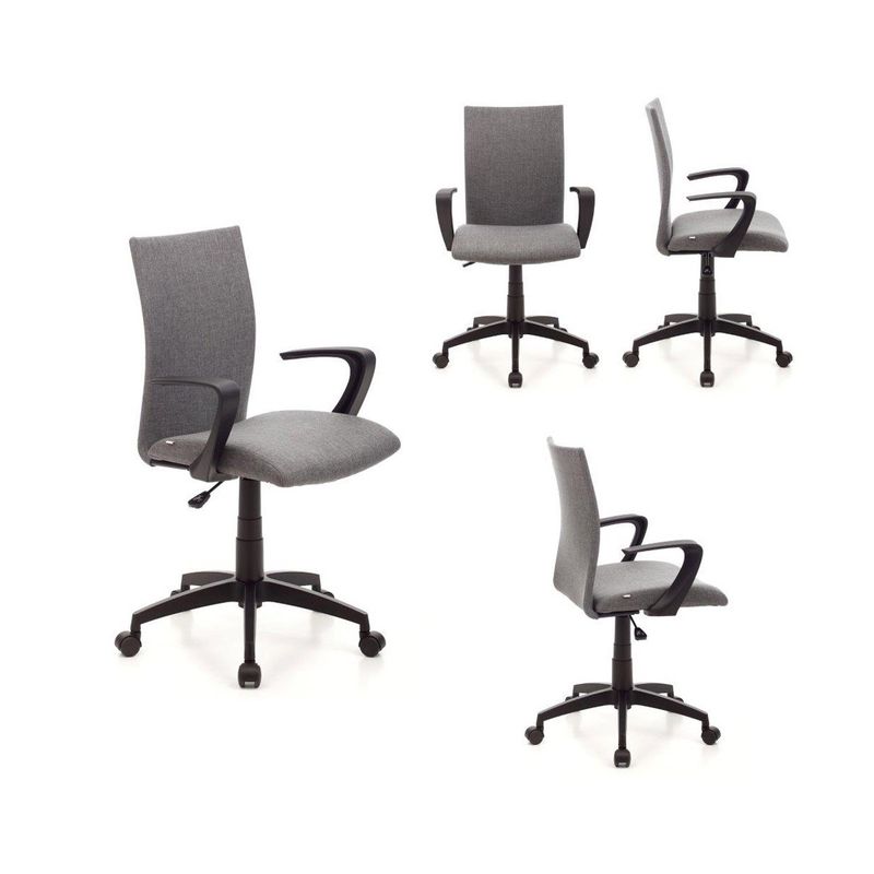 Sedia-Scrivania-Ufficio-Rotelle-Operativa-Cameretta-Bambini-Poltrona-Braccioli